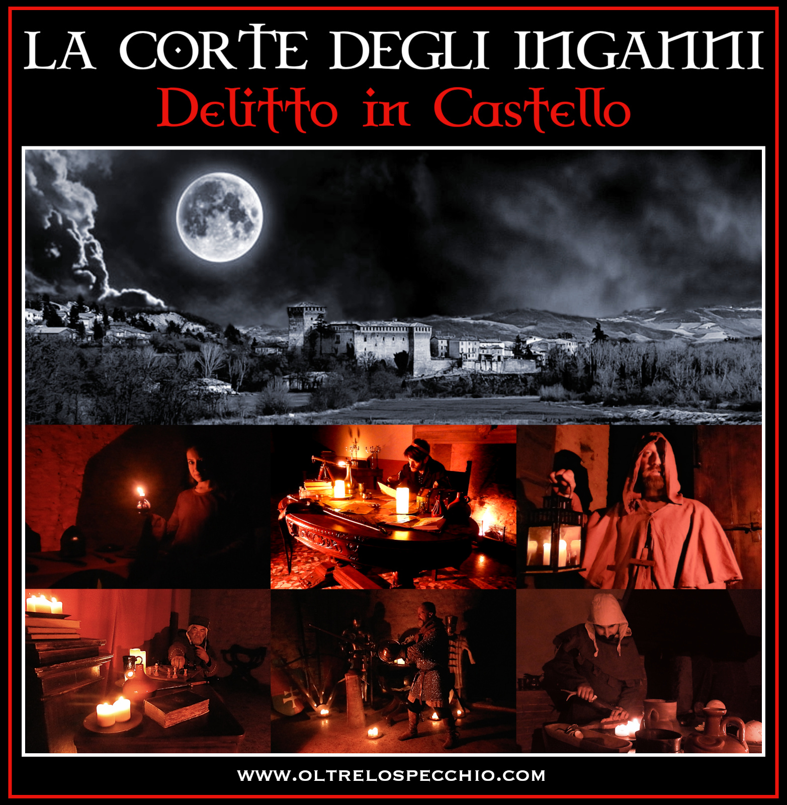 Locandina immagine dell'evento: La Corte degli Inganni - Halloween Night 2021